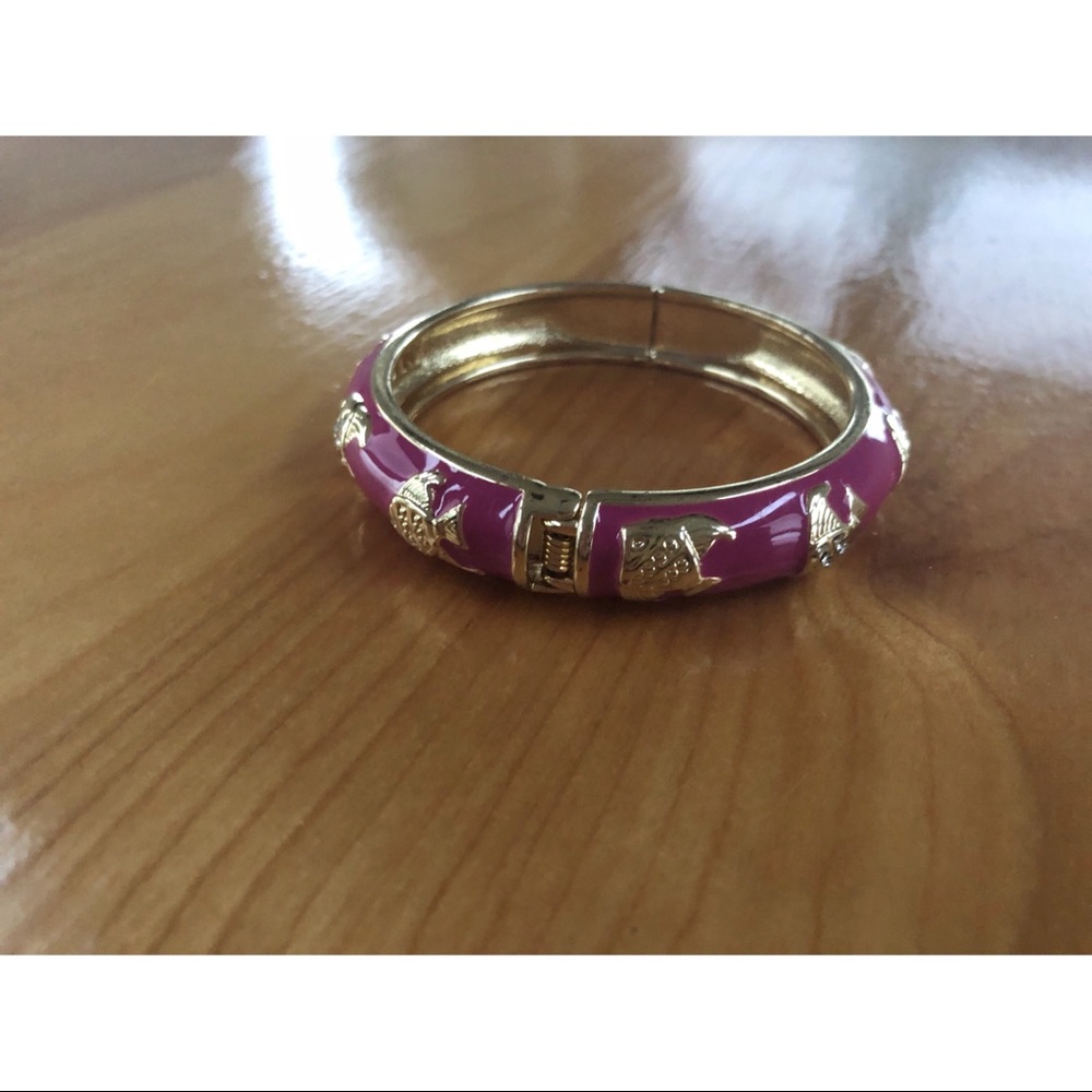 Talbots | Pink Magnet Clasp Bangle (Set or single)